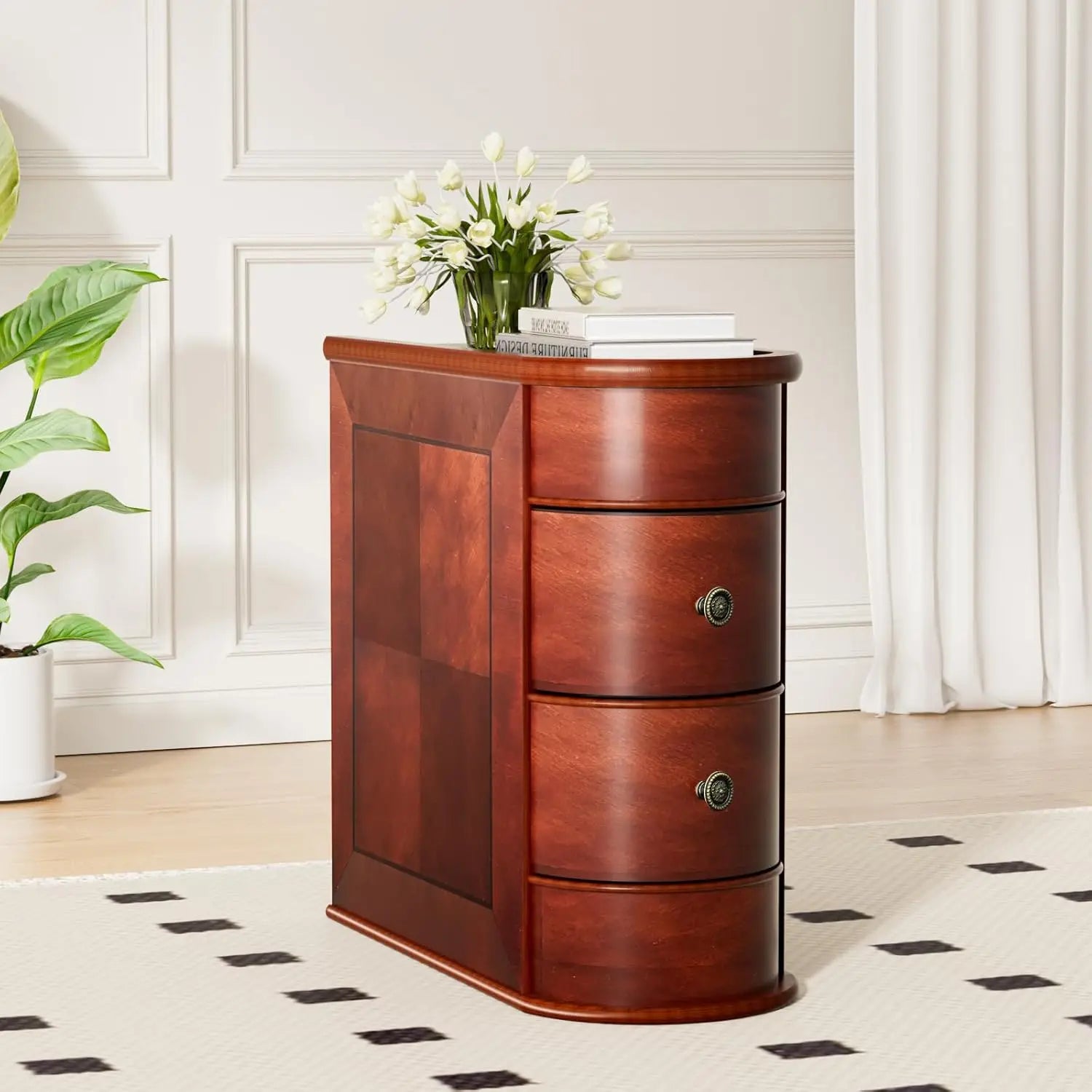 Solid Wood End Table