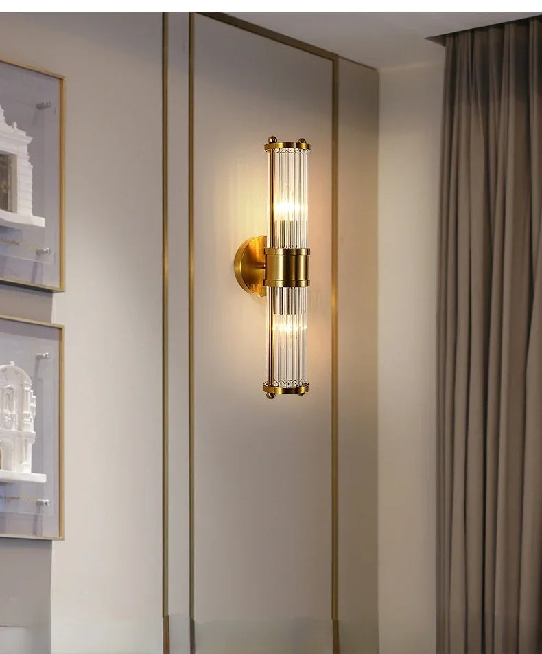 Luxury Led E14 Crystal Wall Lights