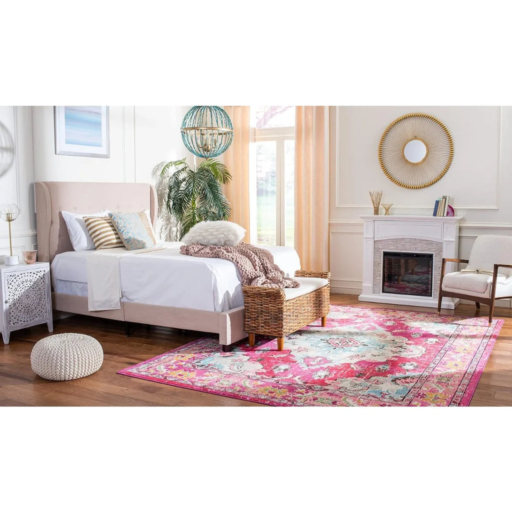 Pink 8x10 Area Rug