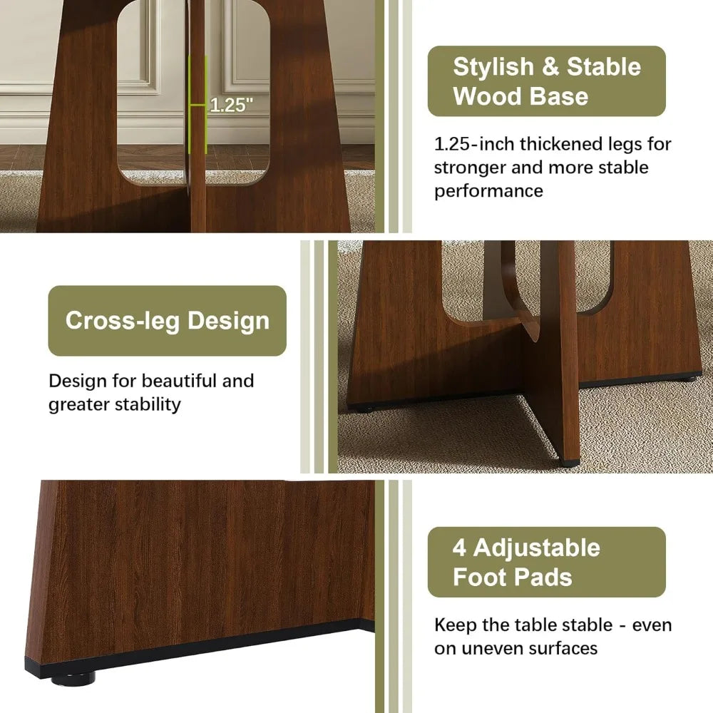 Round Dining Table for 4-6