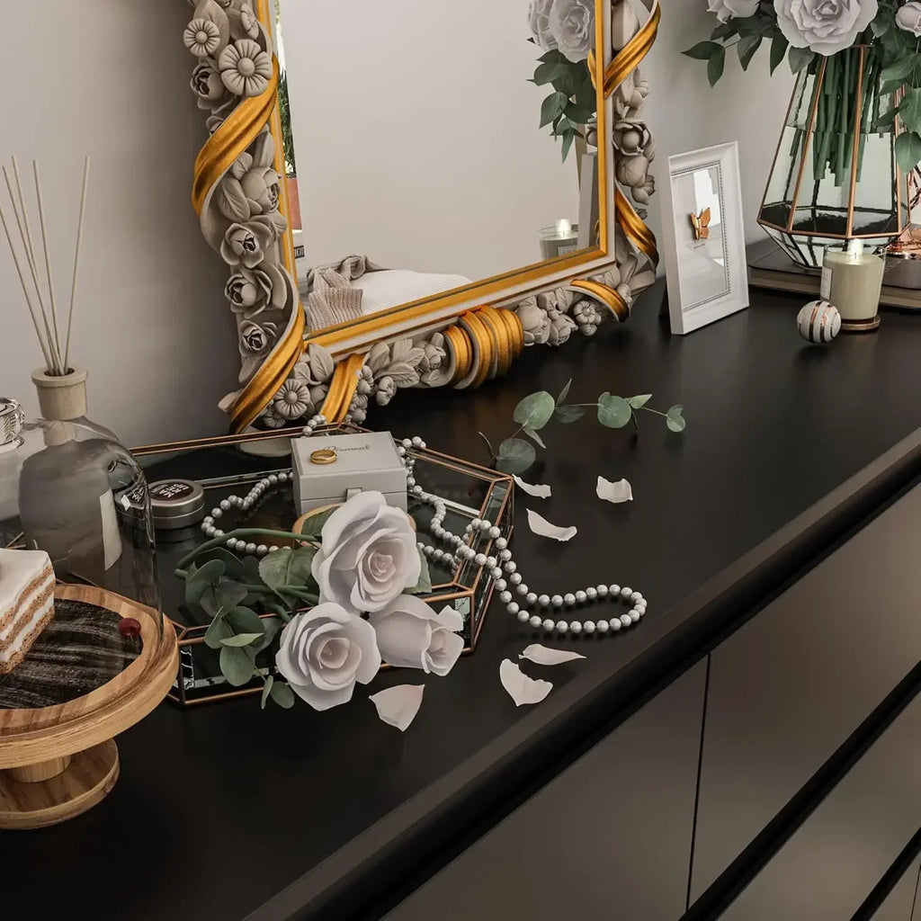 Dresser for Bedroom with 9 Deep Drawers