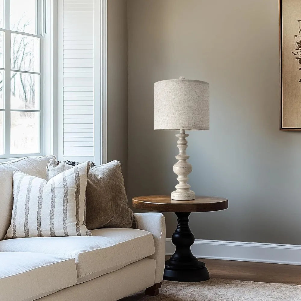 Resin Vintage Table Lamp (Set of 2)