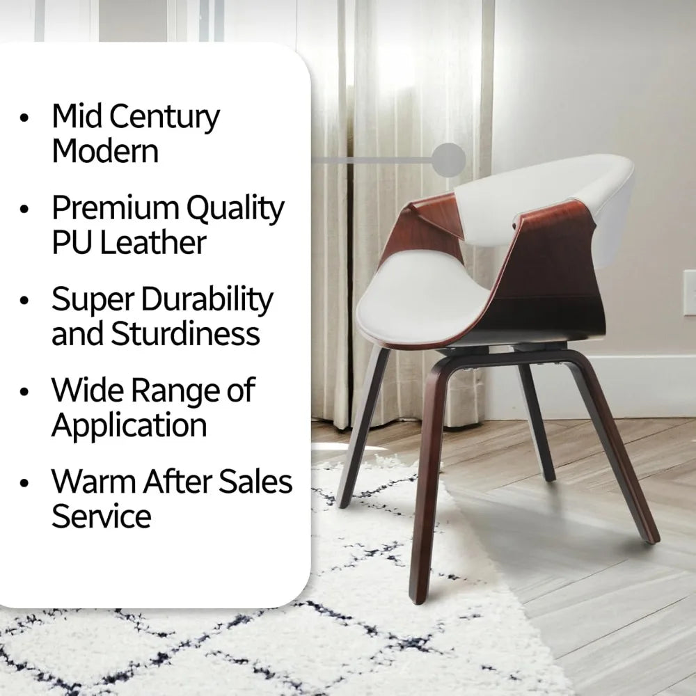 Wide Bentwood Chairs (Set of 2)