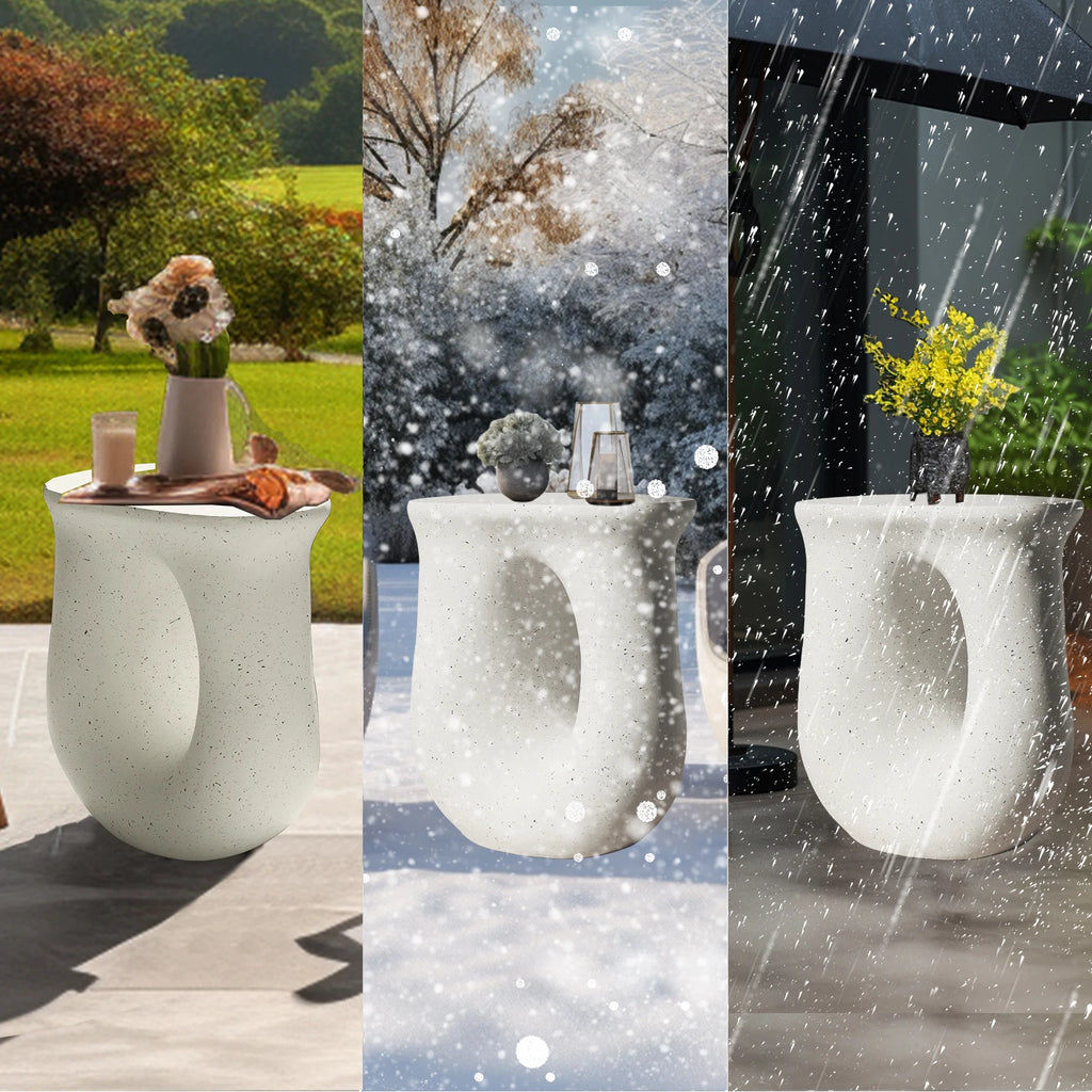 Pedestal Table Stand Plant Stand 17.7"