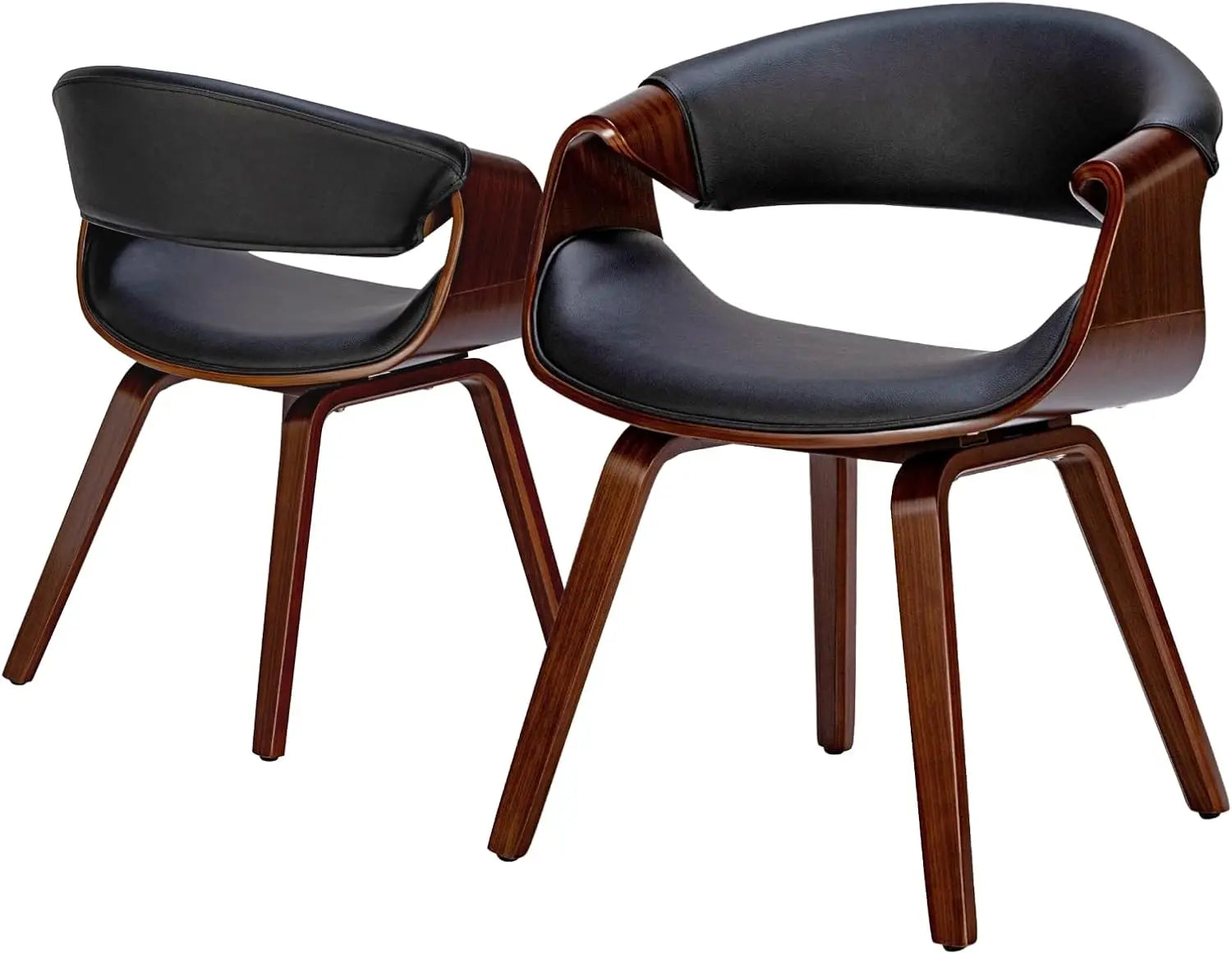 Wide Bentwood Chairs (Set of 2)