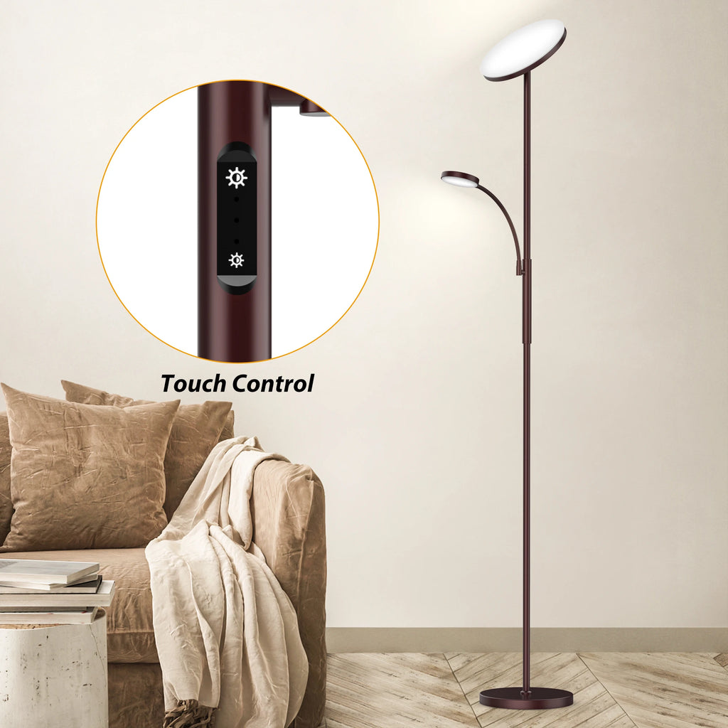 LED Floor Lamp with Remote Control