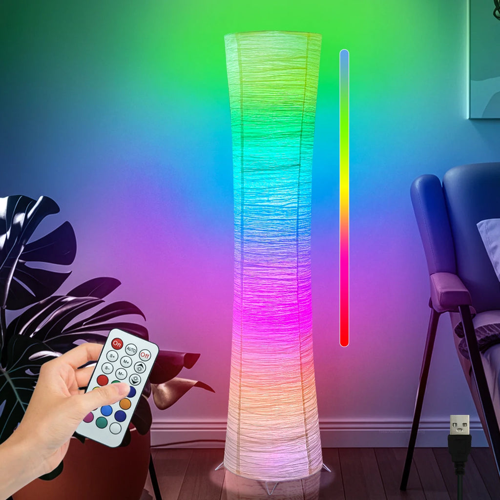 Paper LED smart lamp (color-changing)