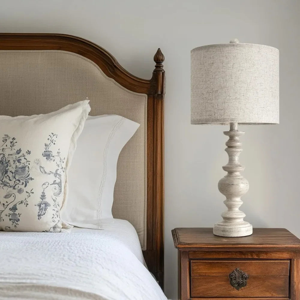 Resin Vintage Table Lamp (Set of 2)