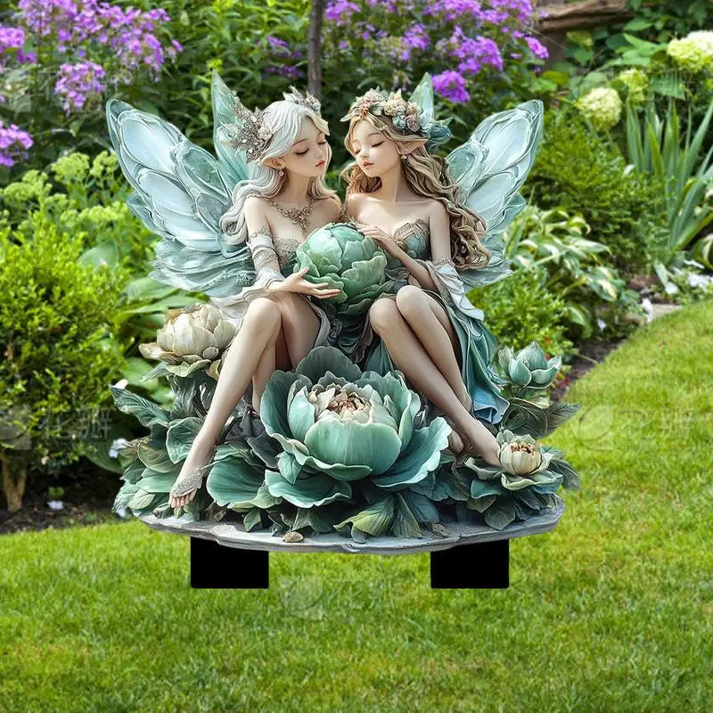 Garden Fairies Plant Pot
