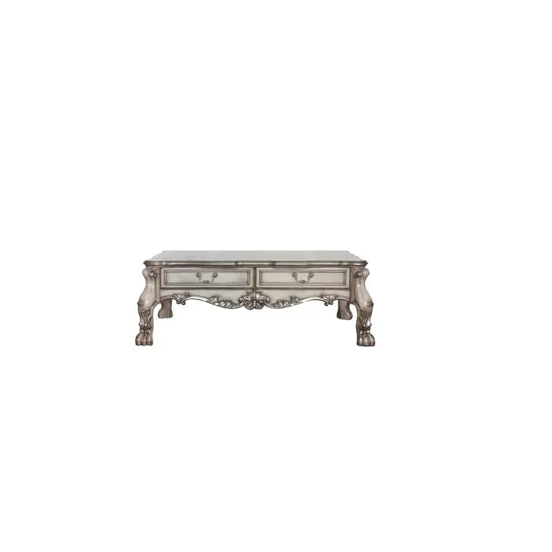 Vintage Bone White Coffee Table