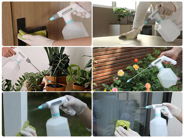 Garden Rechargeable Electric Watering Can or Sterilization Sprayer