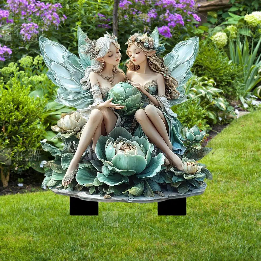 Garden Fairies Plant Pot