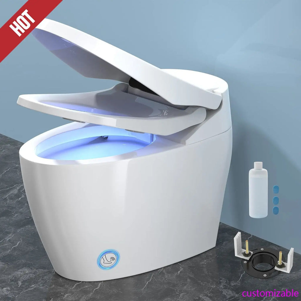 Foam Shield Smart Toilet with Bidet Built-in