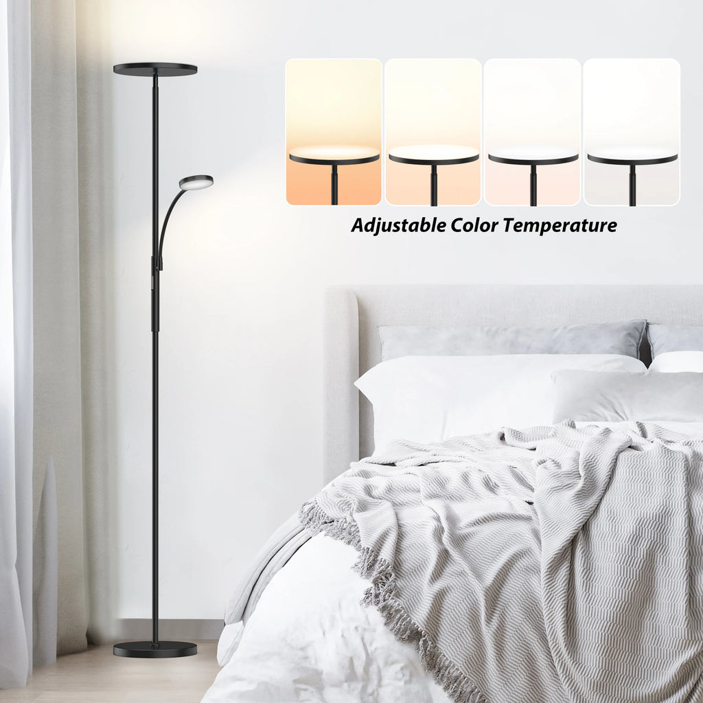 LED Floor Lamp with Remote Control
