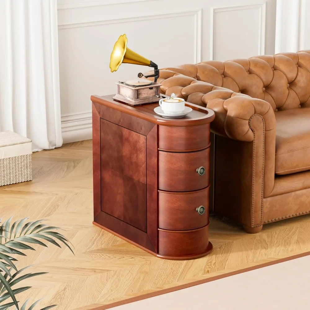 Solid Wood End Table