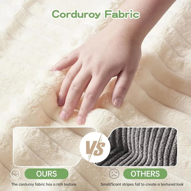 156" U Shaped Modular Cloud Sectional Sofa