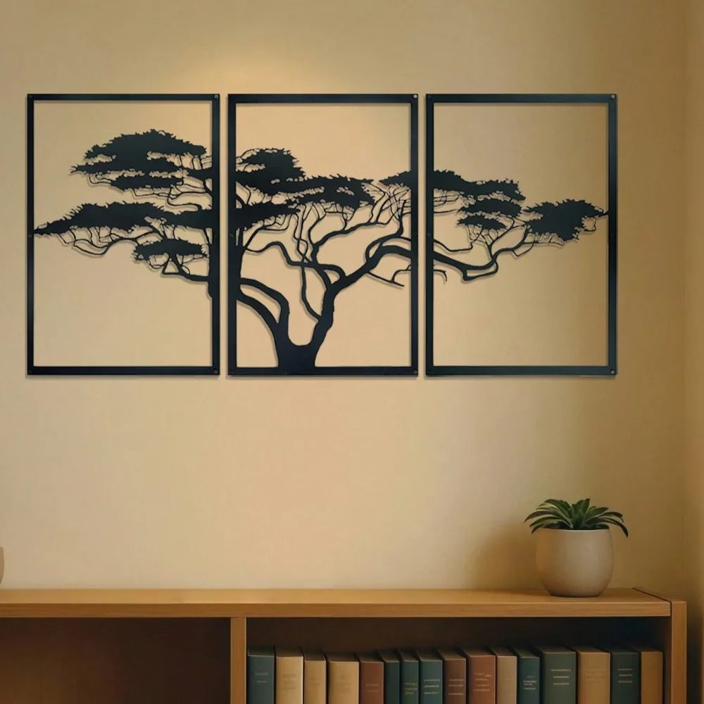 Tree of Life Metal Wall Art Set
