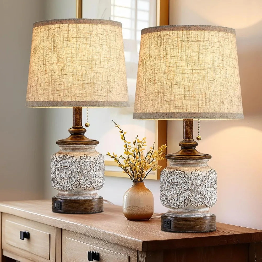 Vintage Traditional Rustic Lamps
