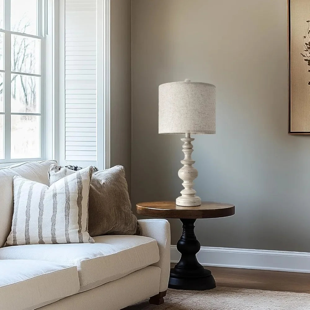 Resin Vintage Table Lamp (Set of 2)