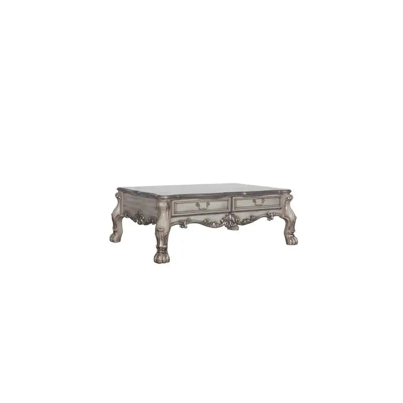 Vintage Bone White Coffee Table
