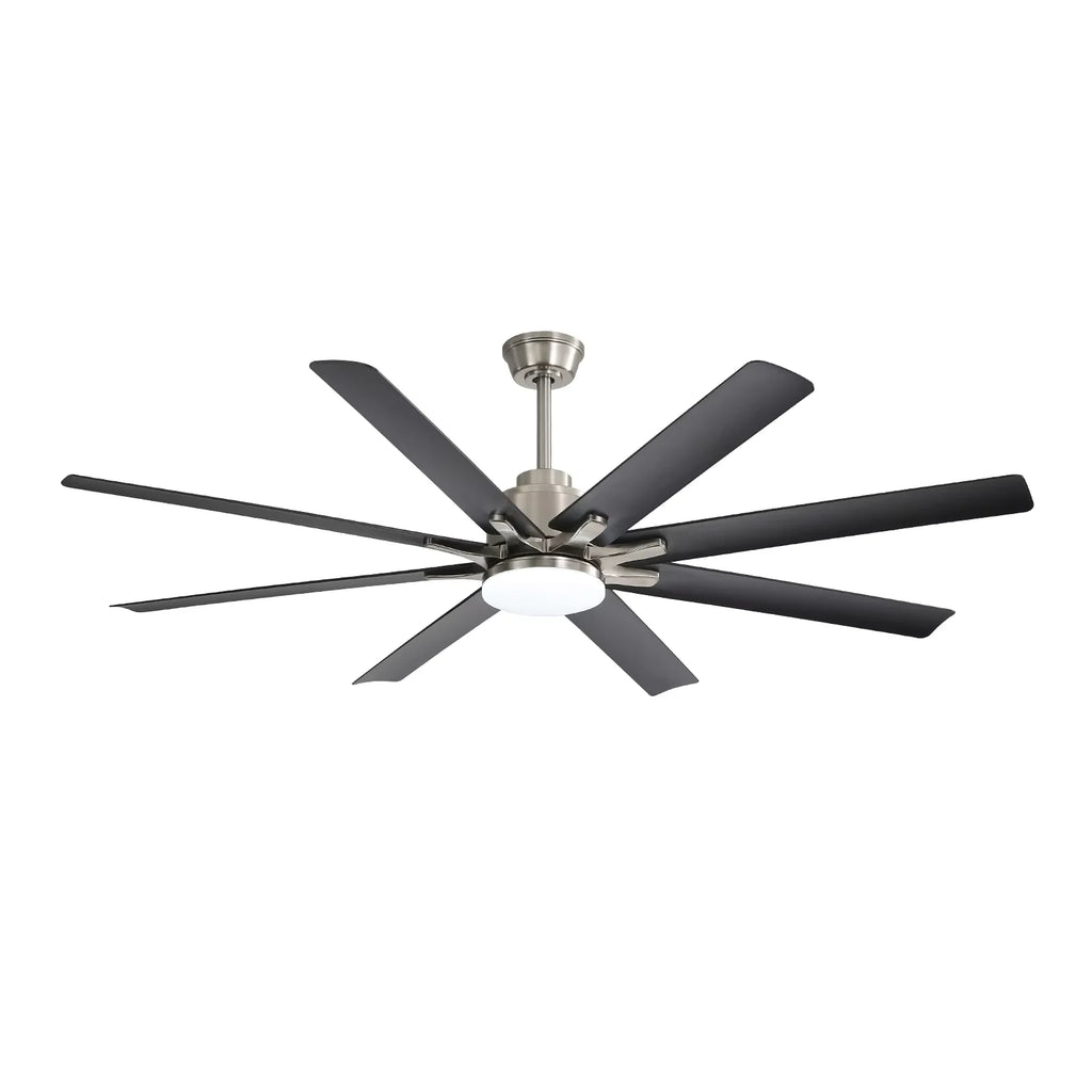 Modern 66-inch Ceiling fan with LED DC  with remote control