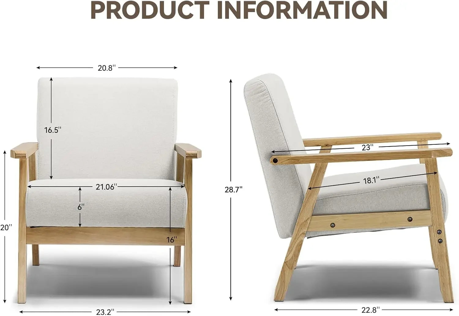 Mid Century Modern Accent Chair