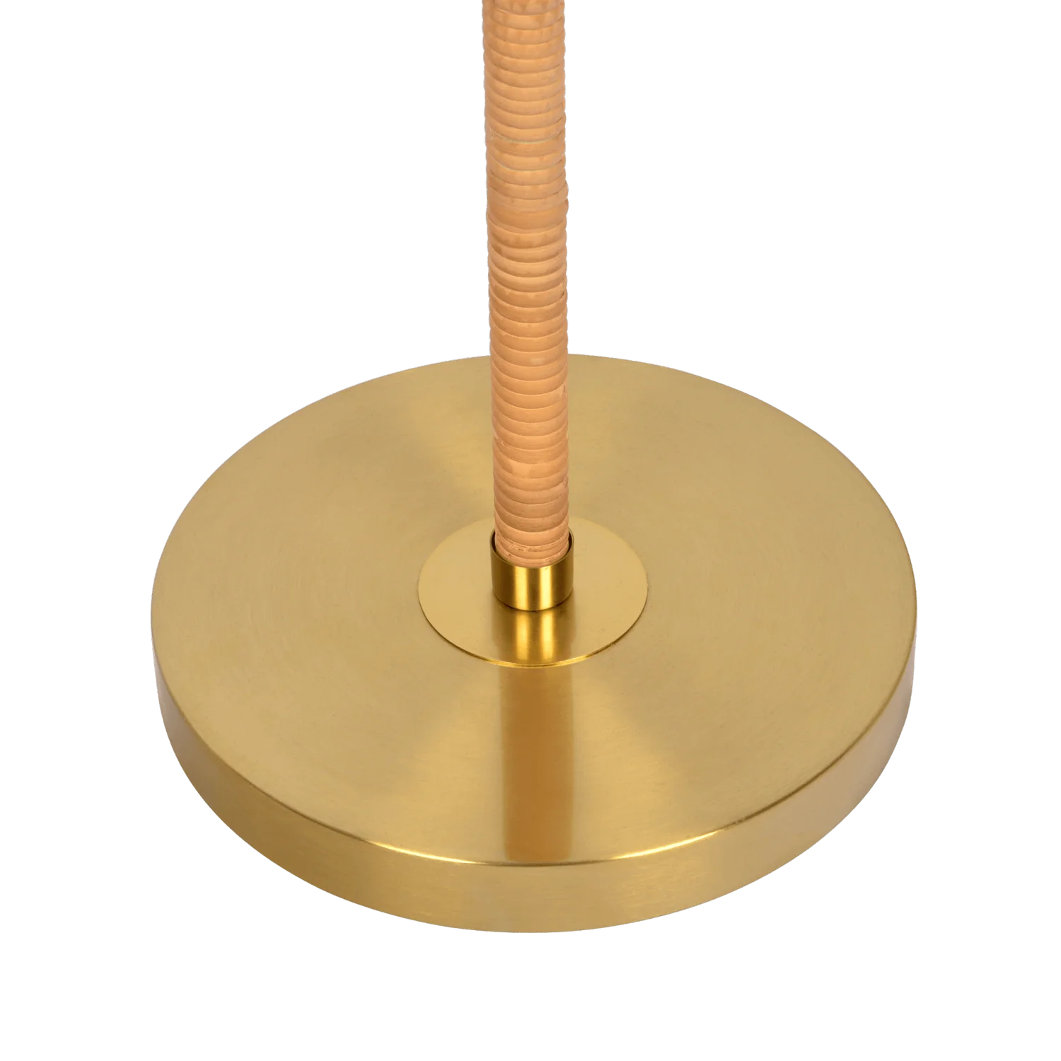 Light Gold Brass Floor Lamp