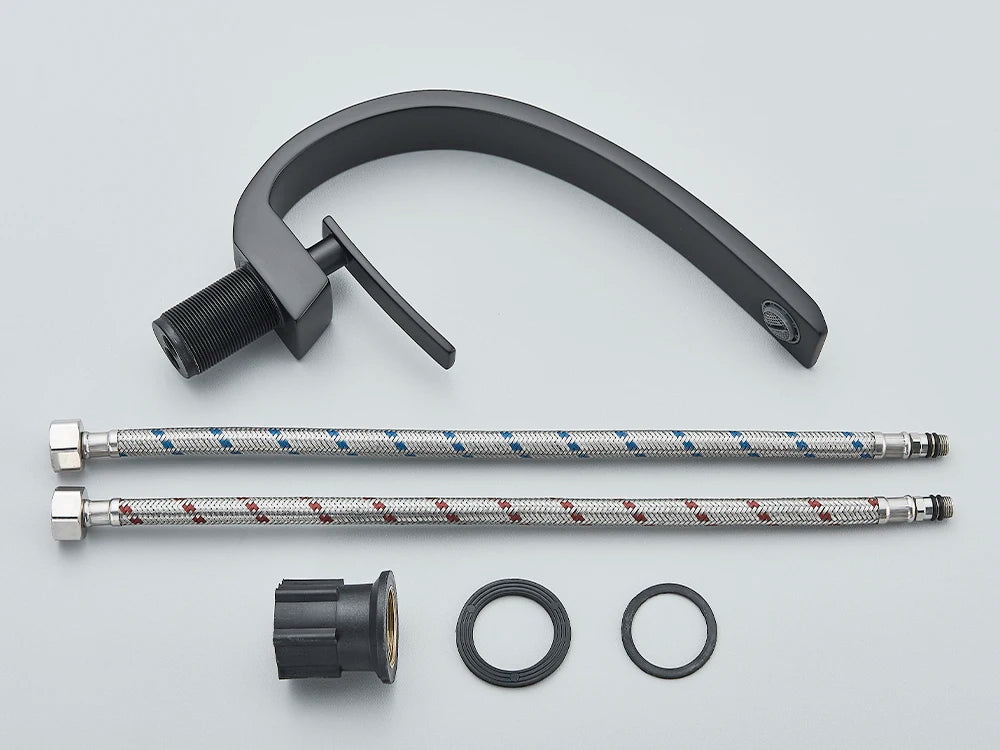 Polished Golden Bathroom Faucet