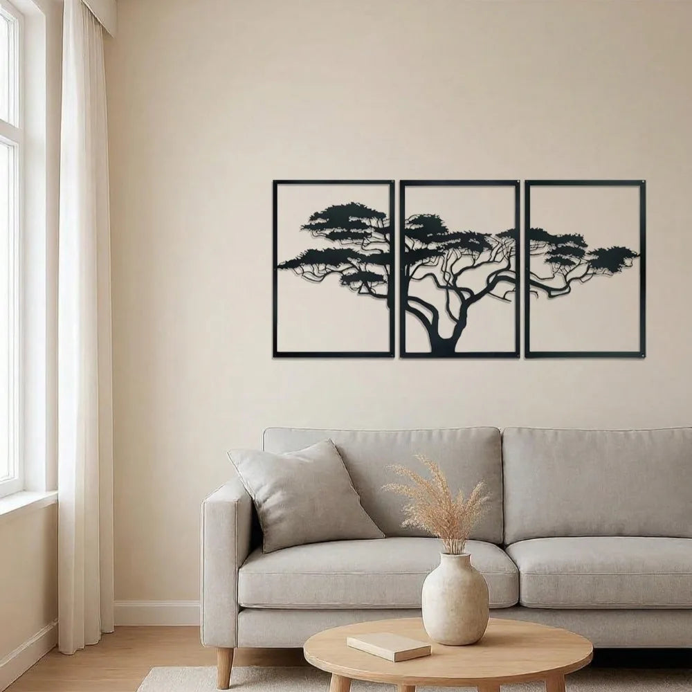 Tree of Life Metal Wall Art Set