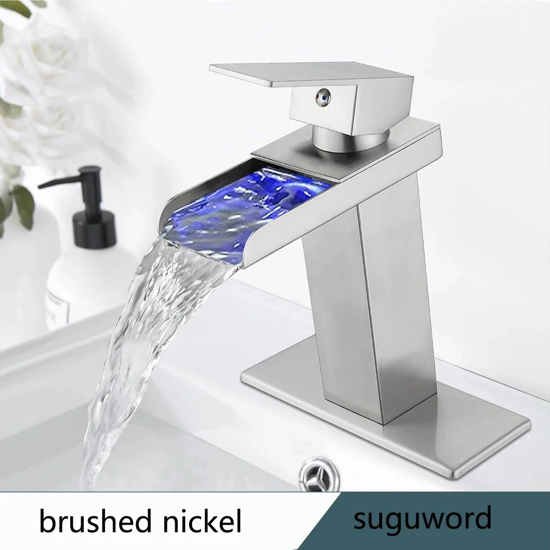 Bathroom Sink Center Set Vanity Faucet