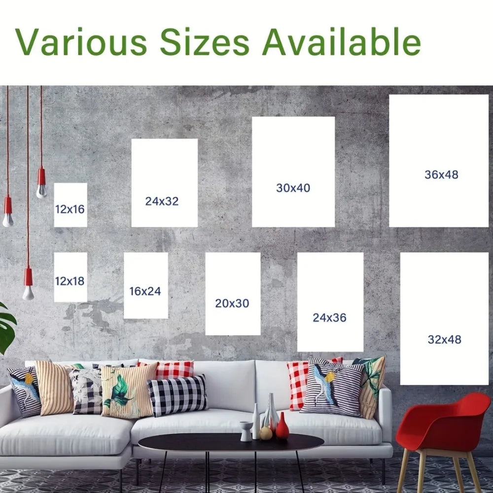 Abstract Art Canvas with Black, Yellow and Grey Geometric Patterns