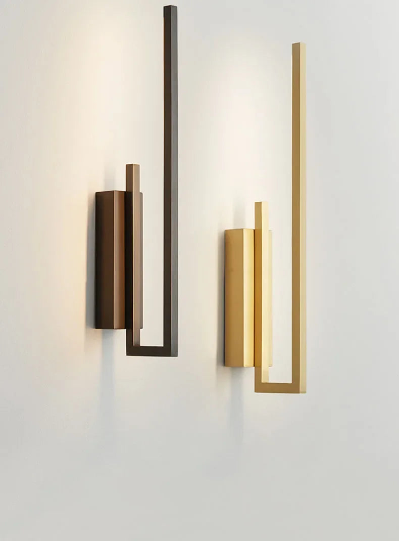 Brass Wall Light Foyer Sconce