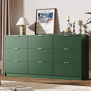 Black 9 Drawer Dresser